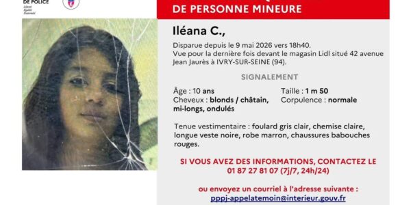 Disparition inquiétante dans le Val-de-Marne : une fillette de 10 ans introuvable, appel urgent à témoins