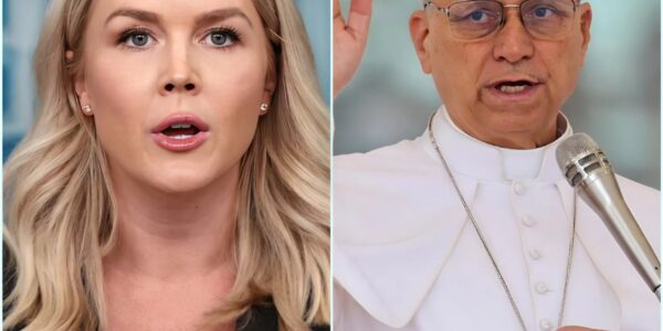 🚨 “HE’S JUST AN OLD MAN IN A WHITE ROBE.” — The chilling moment that left the entire studio in silence after the response from Pope Leo XIV