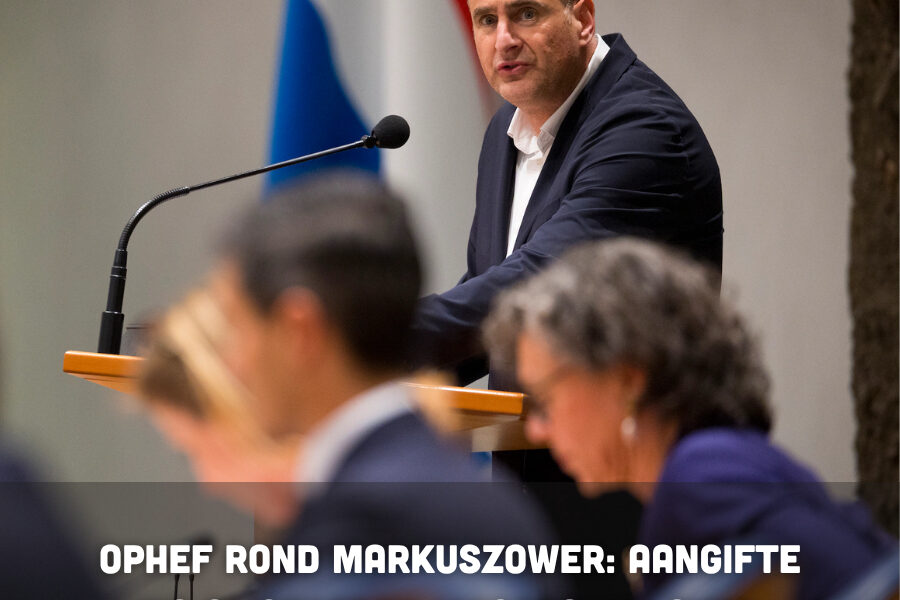 Ophef rond Markuszower: aangifte na omstreden uitspraken over geweld tegen Gaza-asielzoekers