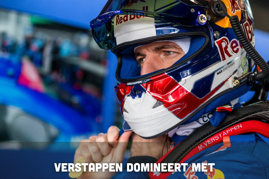 Verstappen domineert met gigantische voorsprong, stapt uit… en keert later terug voor de finish
