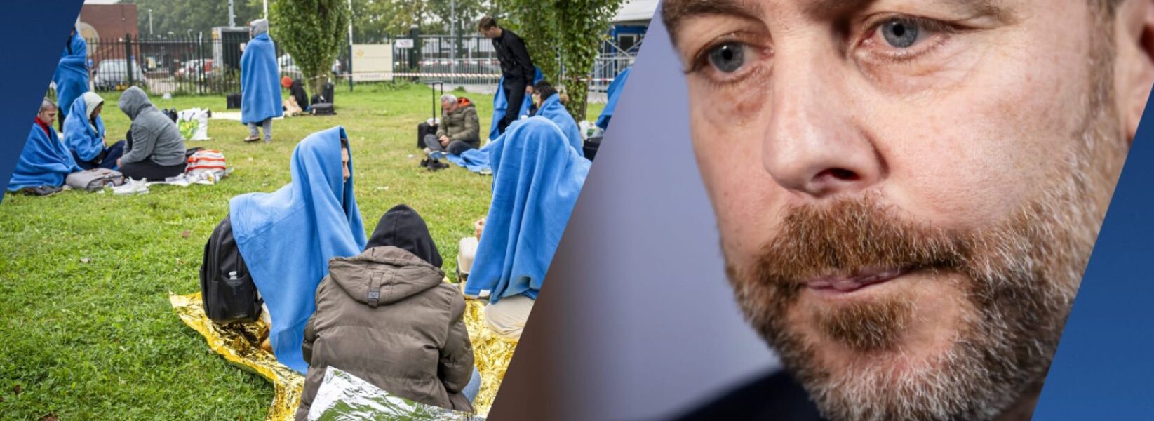 Crisis in Ter Apel verdiept zich: Van den Brink vreest dat asielzoekers buiten moeten slapen