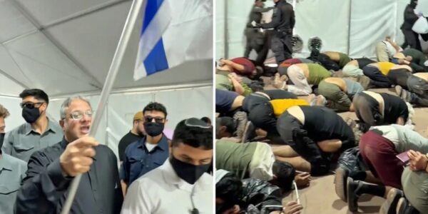 Ben-Gvir scatena nuove polemiche: deride gli attivisti della Flotilla inginocchiati, bendati e ammanettati