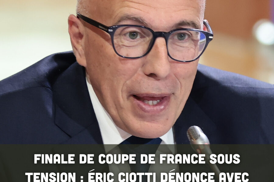 Finale de Coupe de France sous tension : Éric Ciotti dénonce avec fermeté les violences de supporters niçois à Paris