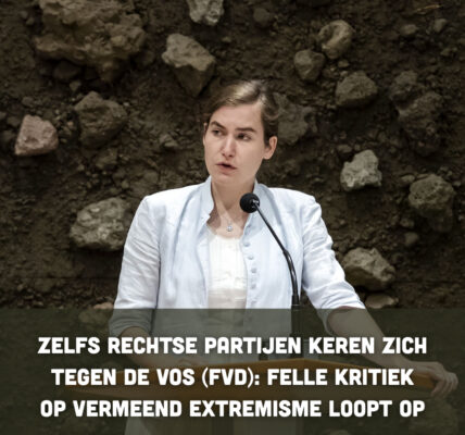 Zelfs rechtse partijen keren zich tegen De Vos (FvD): felle kritiek op vermeend extremisme loopt op
