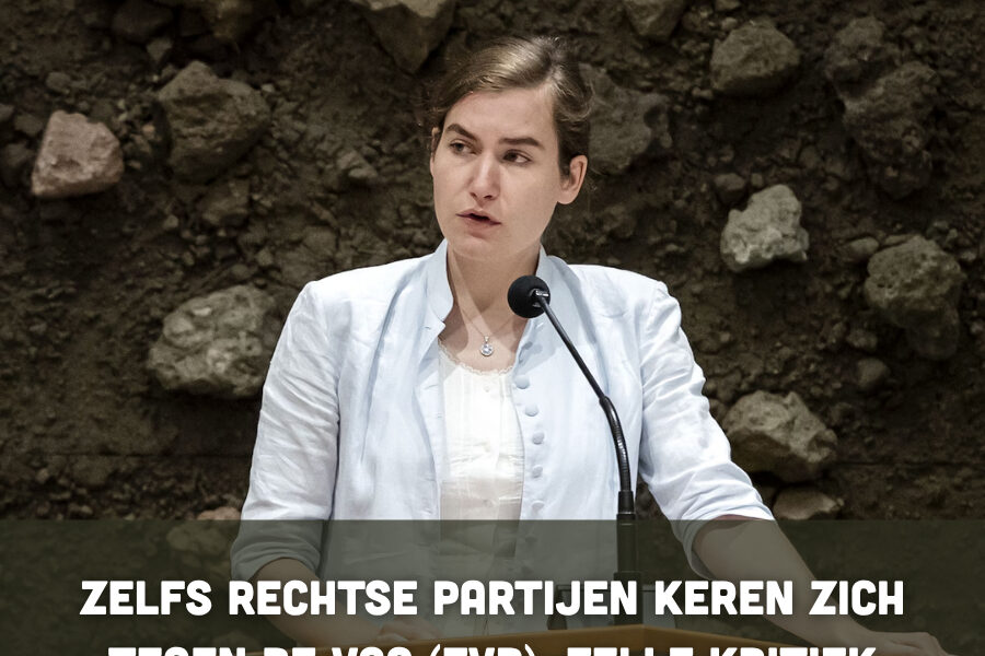 Zelfs rechtse partijen keren zich tegen De Vos (FvD): felle kritiek op vermeend extremisme loopt op