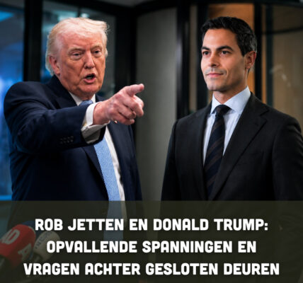 Rob Jetten en Donald Trump: opvallende spanningen en vragen achter gesloten deuren