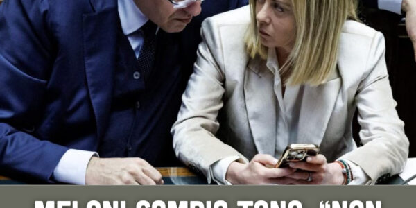 Meloni cambia tono: “Non possono esserci fondi solo per le armi”