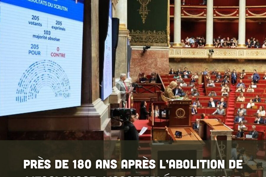 Près de 180 ans après l’abolition de l’esclavage, l’Assemblée nationale efface enfin le Code noir