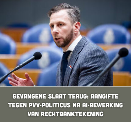 Gevangene slaat terug: aangifte tegen PVV-politicus na AI-bewerking van rechtbanktekening