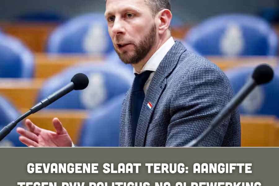 Gevangene slaat terug: aangifte tegen PVV-politicus na AI-bewerking van rechtbanktekening