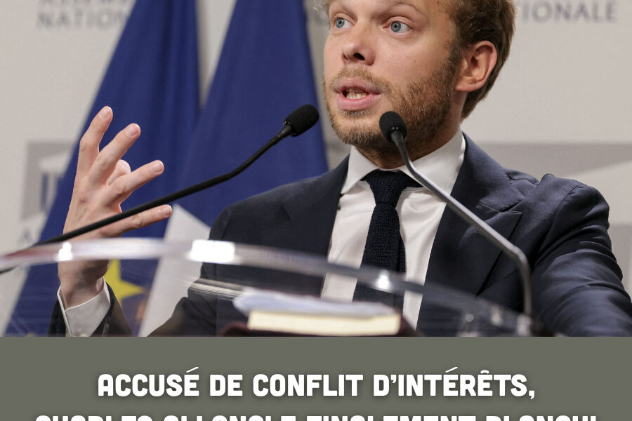Accusé de conflit d’intérêts, Charles Alloncle finalement blanchi : la décision qui relance le débat