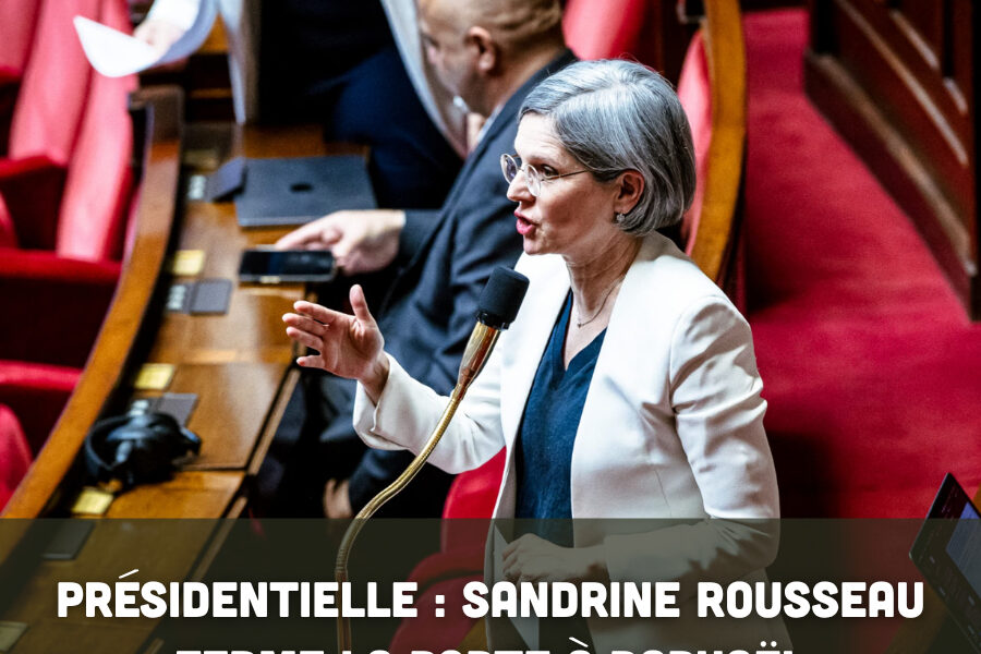 Présidentielle : Sandrine Rousseau ferme la porte à Raphaël Glucksmann dès le premier tour