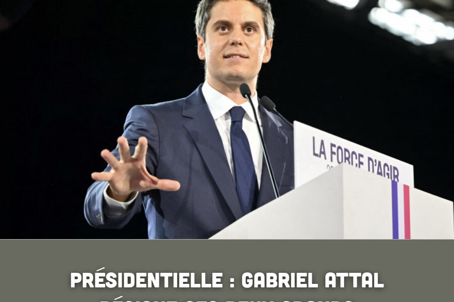 Présidentielle : Gabriel Attal désigne ses deux grands adversaires et lance les hostilités