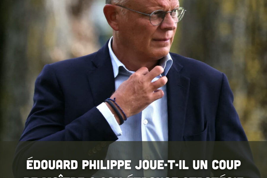 Édouard Philippe joue-t-il un coup de maître ? Son étrange stratégie intrigue avant la présidentielle