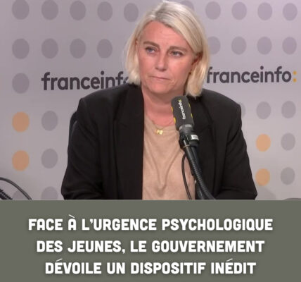 Face à l’urgence psychologique des jeunes, le gouvernement dévoile un dispositif inédit