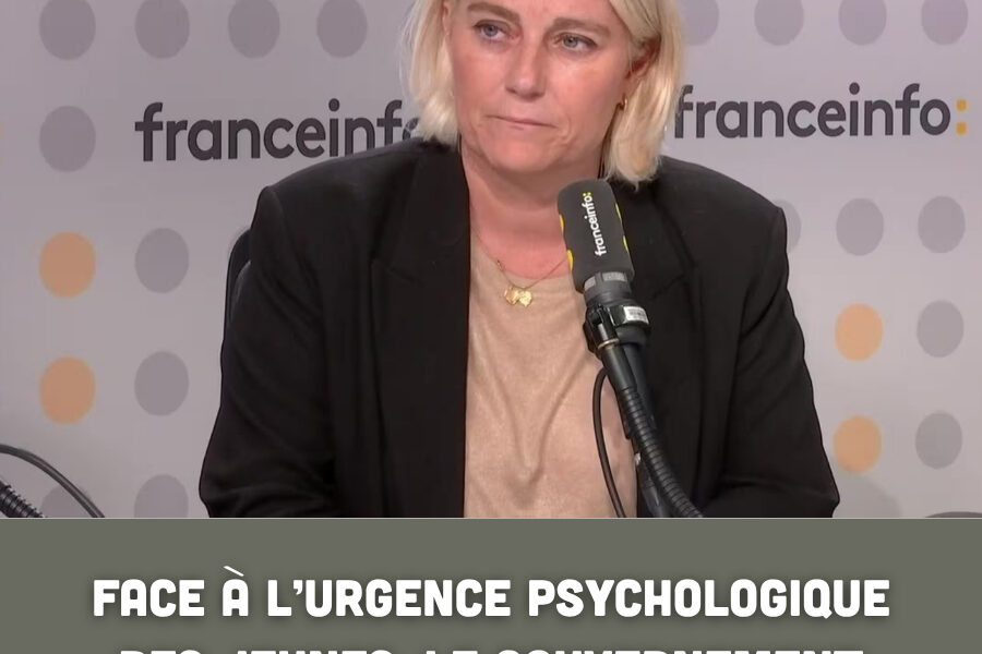 Face à l’urgence psychologique des jeunes, le gouvernement dévoile un dispositif inédit