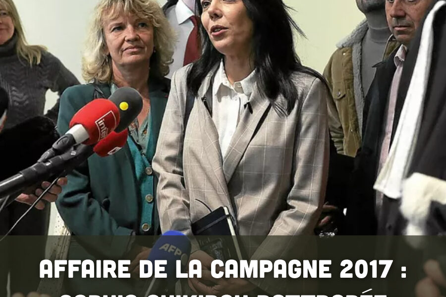 Affaire de la campagne 2017 : Sophia Chikirou rattrapée par la justice