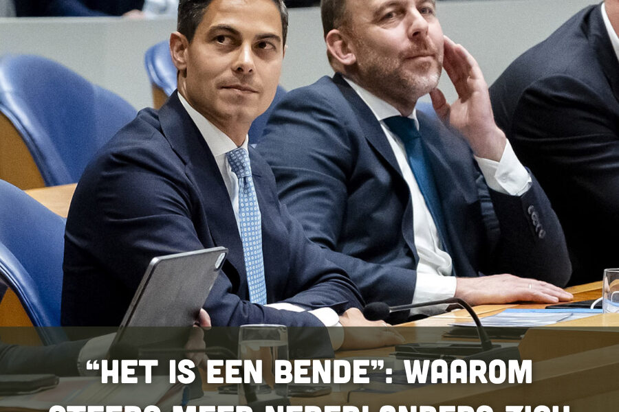 “Het is een bende”: waarom steeds meer Nederlanders zich afkeren van kabinet-Jetten