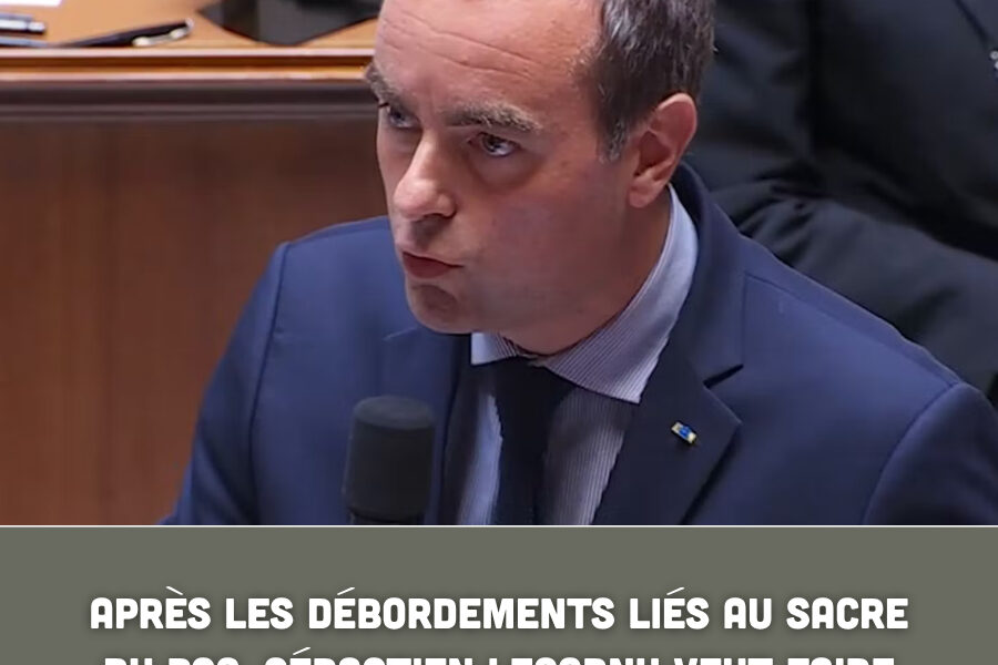 « Ils paieront » : Sébastien Lecornu durcit le ton après les violences post-PSG