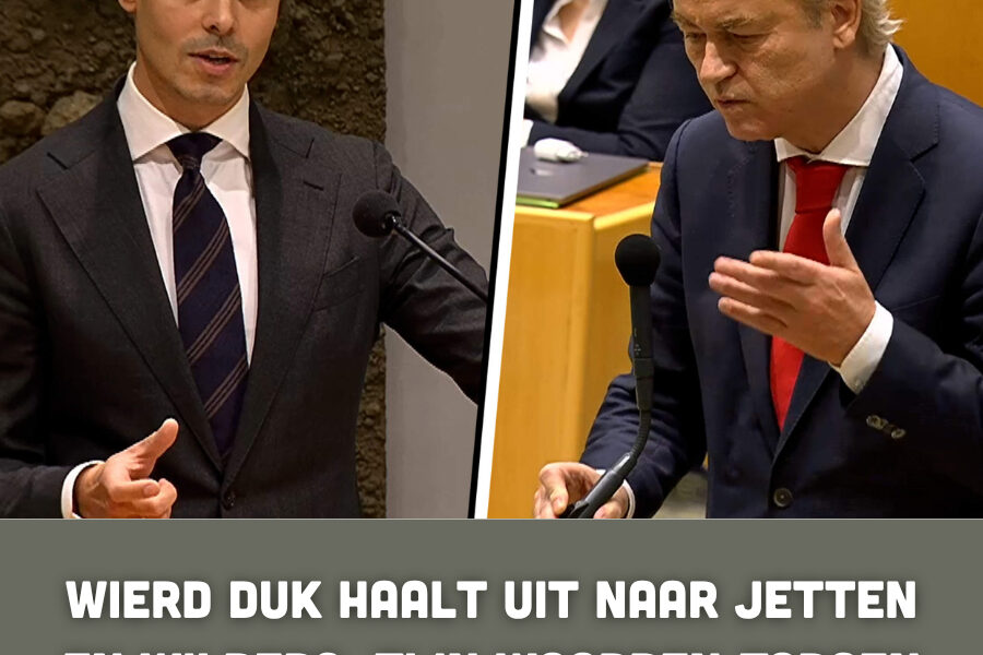 Wierd Duk haalt uit naar Jetten en Wilders: zijn woorden zorgen voor een politieke storm