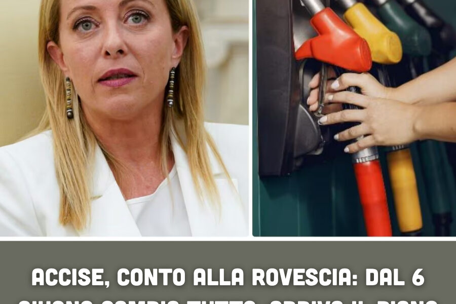 Accise, conto alla rovescia: dal 6 giugno cambia tutto, arriva il piano del Governo per i redditi bassi