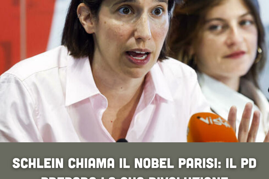 Schlein chiama il Nobel Parisi: il Pd prepara la sua rivoluzione sull’intelligenza artificiale