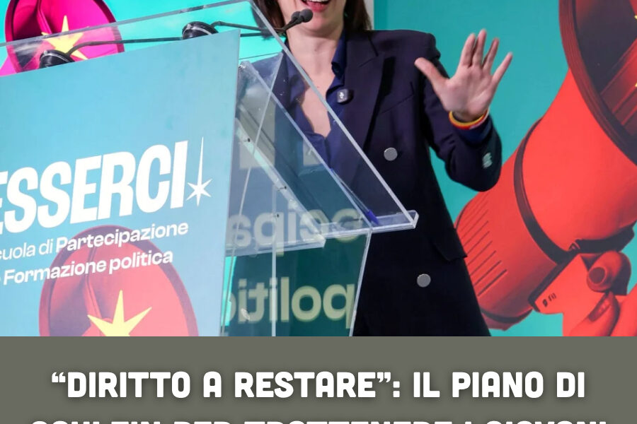 “Diritto a restare”: il piano di Schlein per trattenere i giovani in Italia con 200 euro in più