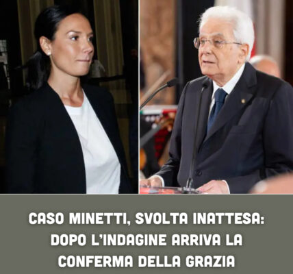 Caso Minetti, svolta inattesa: dopo l’indagine arriva la conferma della grazia