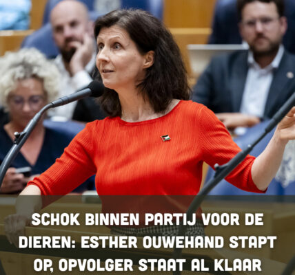 Schok binnen Partij voor de Dieren: Esther Ouwehand stapt op, opvolger staat al klaar
