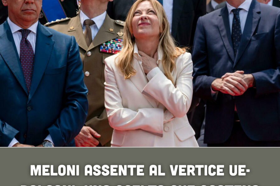 Meloni assente al vertice Ue-Balcani: una scelta che scatena interrogativi e polemiche
