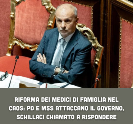 Riforma dei medici di famiglia nel caos: Pd e M5S attaccano il governo, Schillaci chiamato a rispondere