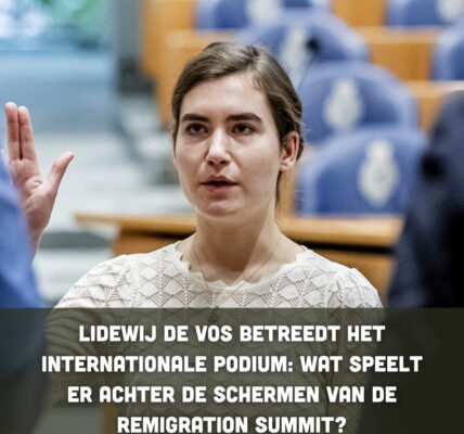 Lidewij de Vos betreedt het internationale podium: wat speelt er achter de schermen van de Remigration Summit?