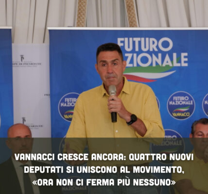 Vannacci cresce ancora: quattro nuovi deputati si uniscono al movimento, «Ora non ci ferma più nessuno»