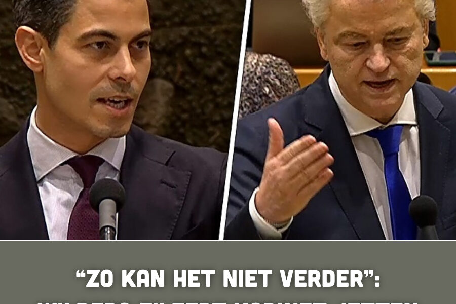 “Zo kan het niet verder”: Wilders fileert kabinet-Jetten na de eerste 100 dagen