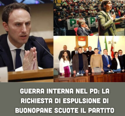Guerra interna nel PD: la richiesta di espulsione di Buonopane scuote il partito