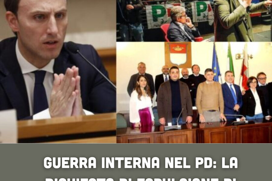 Guerra interna nel PD: la richiesta di espulsione di Buonopane scuote il partito