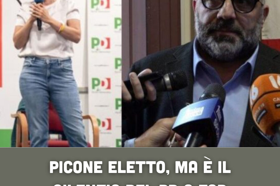 Picone eletto, ma è il silenzio del PD a far discutere più del risultato