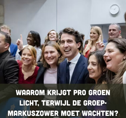 Waarom krijgt PRO groen licht, terwijl de groep-Markuszower moet wachten?