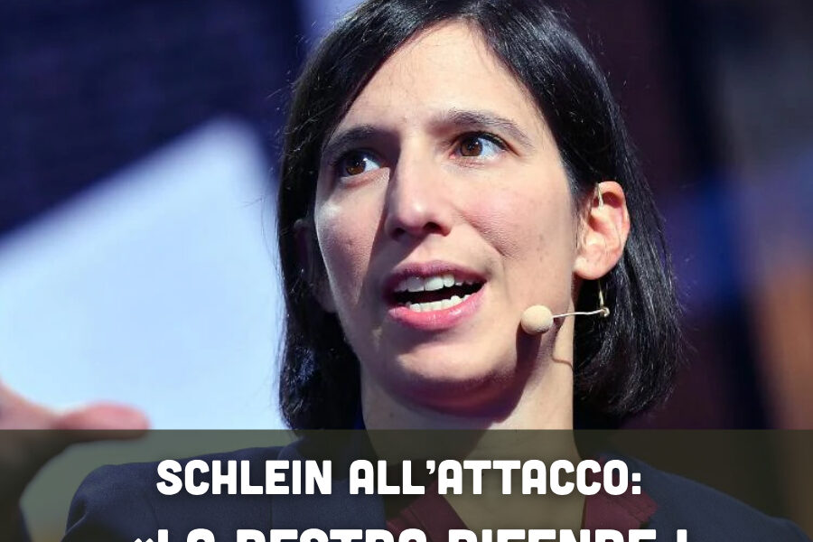Schlein all’attacco: «La destra difende i super ricchi»