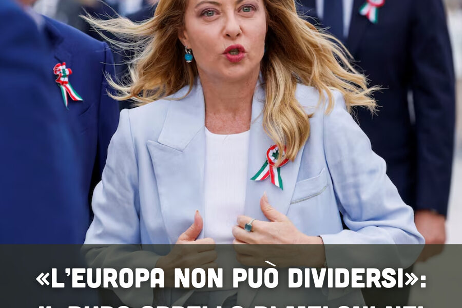 «L’Europa non può dividersi»: il duro appello di Meloni nei colloqui con la Russia