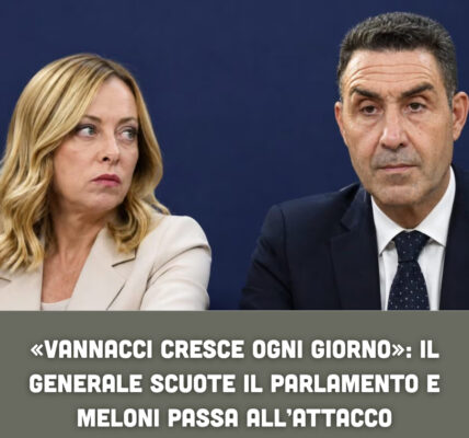 «Vannacci cresce ogni giorno»: il generale scuote il Parlamento e Meloni passa all’attacco