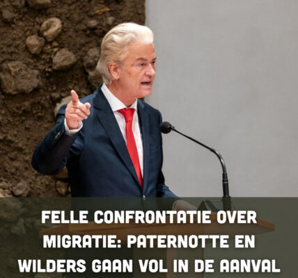 Felle confrontatie over migratie: Paternotte en Wilders gaan vol in de aanval