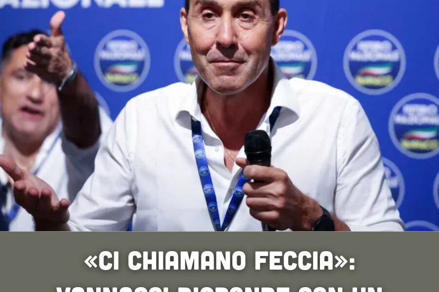 «Ci chiamano feccia»: Vannacci risponde con un nuovo partito