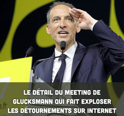 Le détail du meeting de Glucksmann qui fait exploser les détournements sur Internet