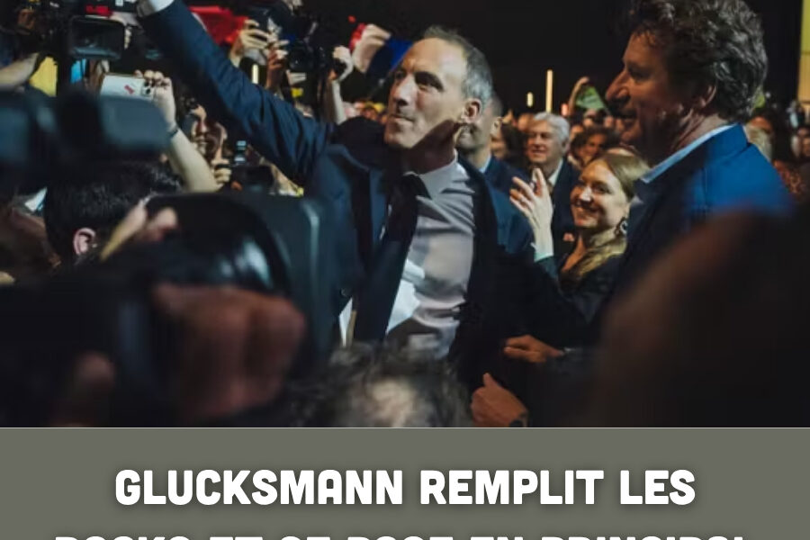 Glucksmann remplit les Docks et se pose en principal adversaire du RN