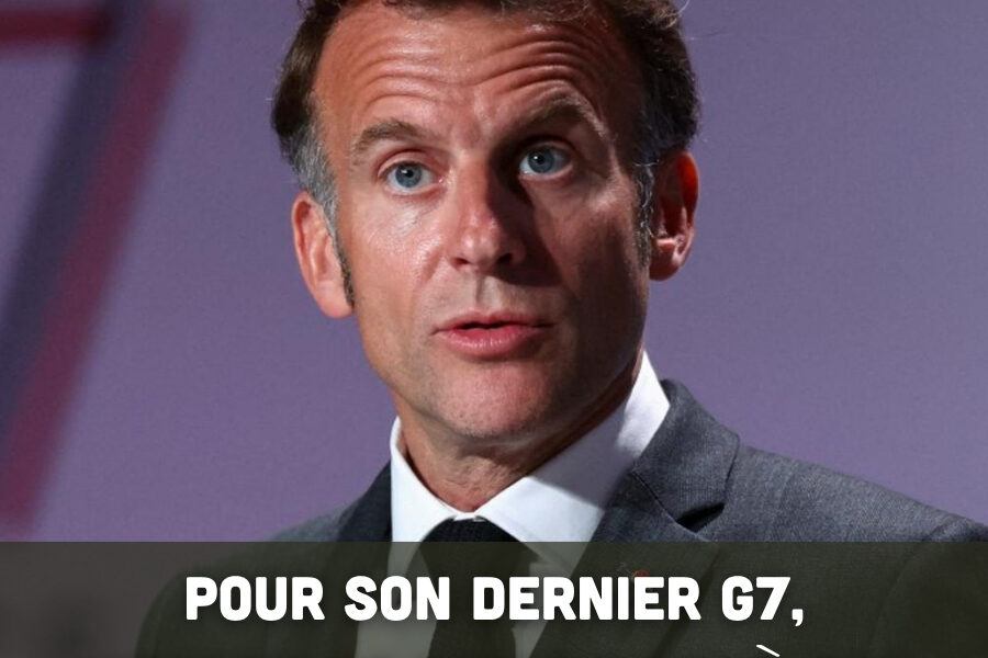 Pour son dernier G7, Macron se confronte à ses rêves inachevés