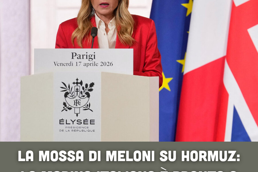 La mossa di Meloni su Hormuz: la Marina italiana è pronta a entrare in azione