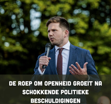 De roep om openheid groeit na schokkende politieke beschuldigingen