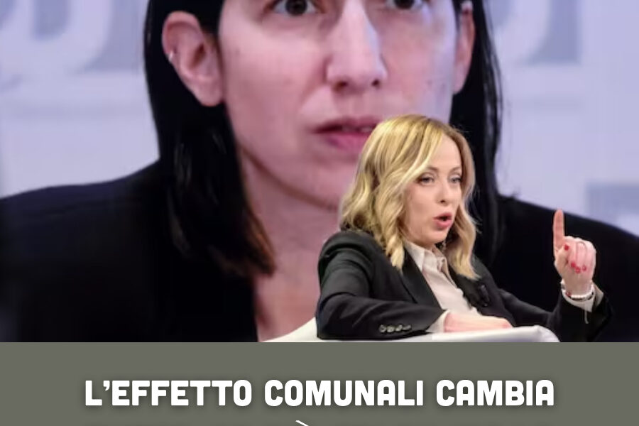 L’effetto Comunali cambia tutto: Pd giù, FdI su, ma la sfida resta apertissima