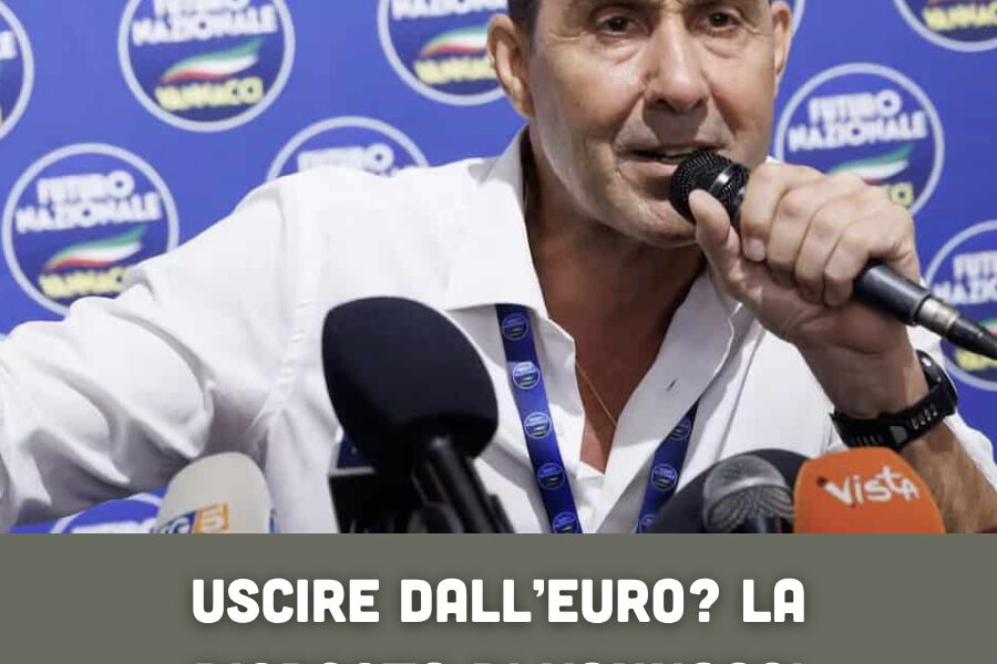 «Uscire dall’Euro?» Le parole di Vannacci scuotono la politica italiana
